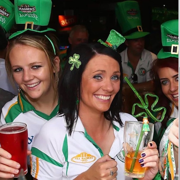 3pc St. Patrick’s Day Hair Clip Set - Picture 2 of 3